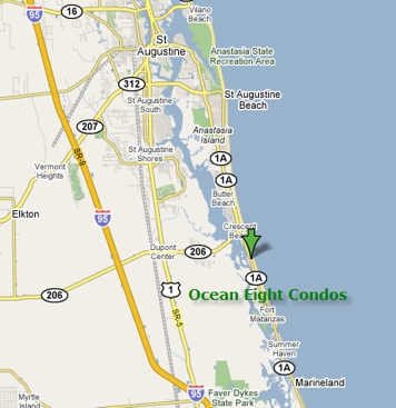 Ocean Eight Condo Map